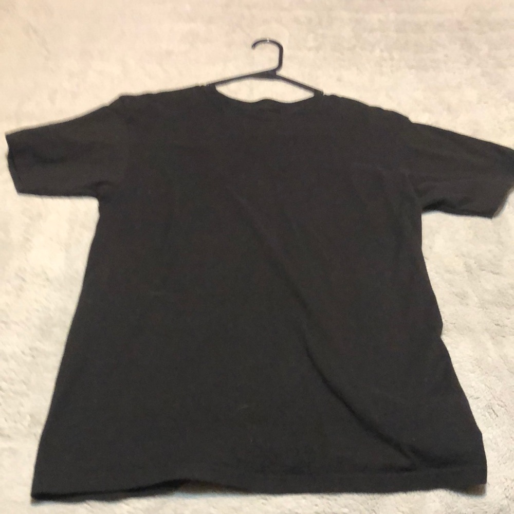 Vans plain black sk8 on the back